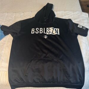 Baseball Lifestyle 101 short sleeve hoodie